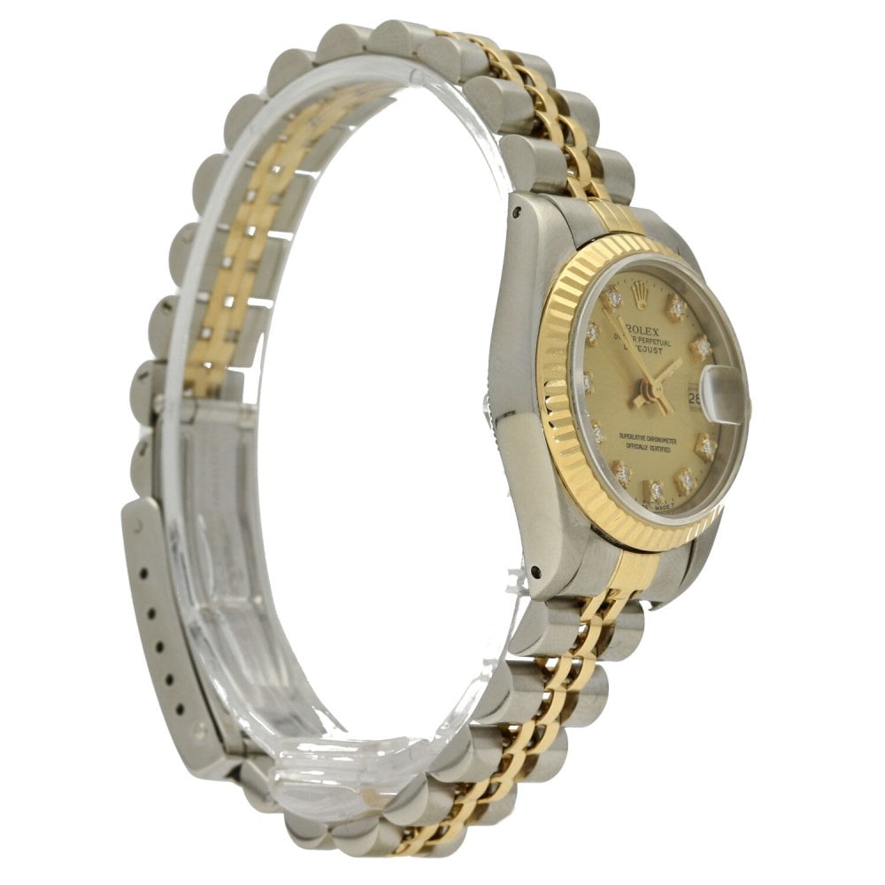 Datejust 69173 - Ladies Watch - Champagne Diamond Dial - 1993