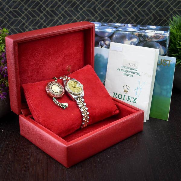 Datejust 69173 - Ladies Watch - Champagne Diamond Dial - 1993