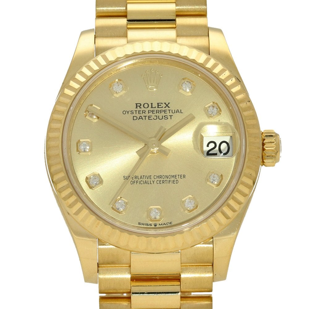 Datejust 278278 - 31mm - Champagne Diamond Dial - 2021