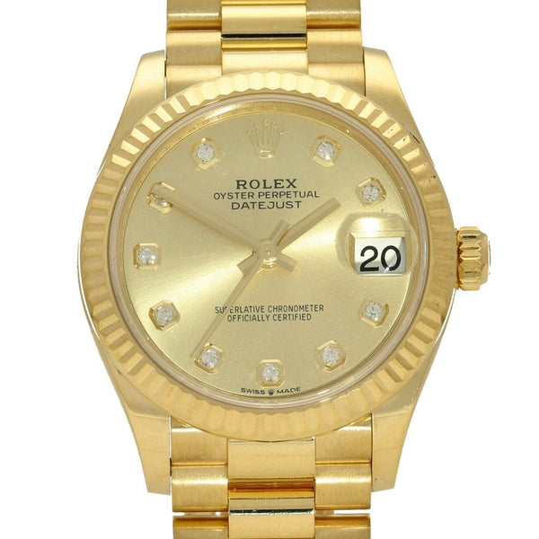 Datejust 278278 - 31mm - Champagne Diamond Dial - 2021