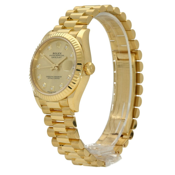 Datejust 278278 - 31mm - Champagne Diamond Dial - 2021