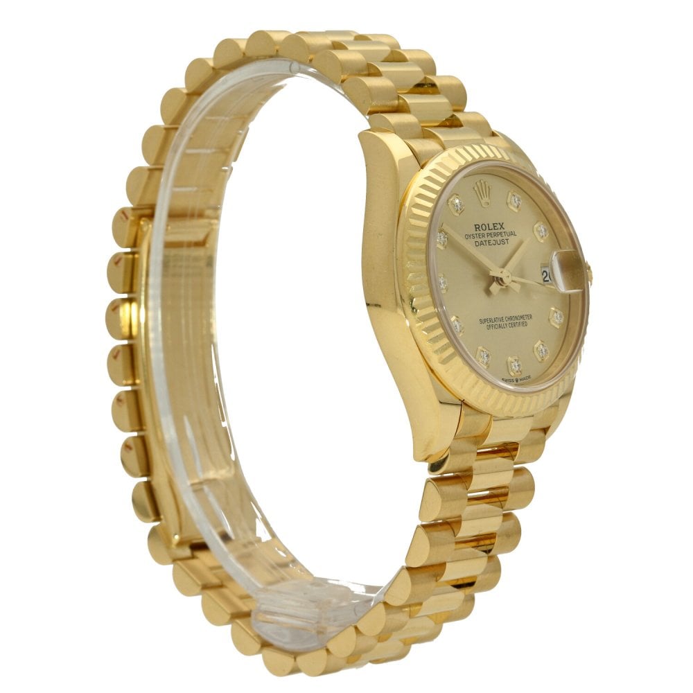 Datejust 278278 - 31mm - Champagne Diamond Dial - 2021