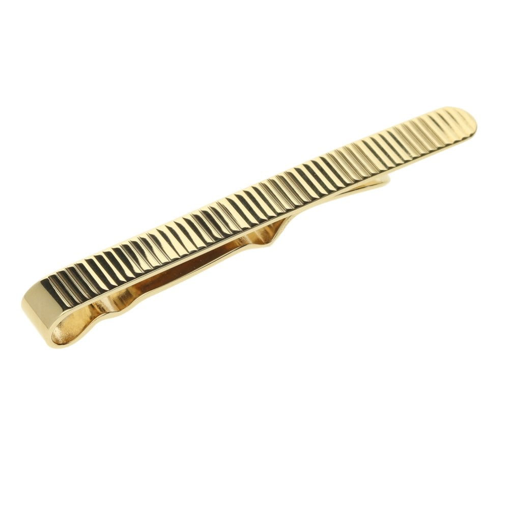 Gents 9ct Yellow Gold Tie Slide - 4.0g