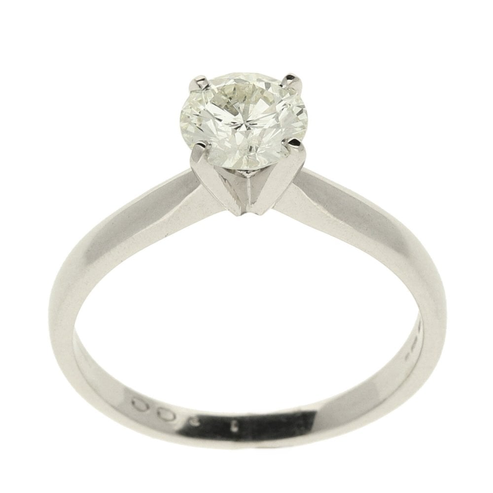 Ladies 18ct White Gold Diamond Engagement Ring - 1.00ct