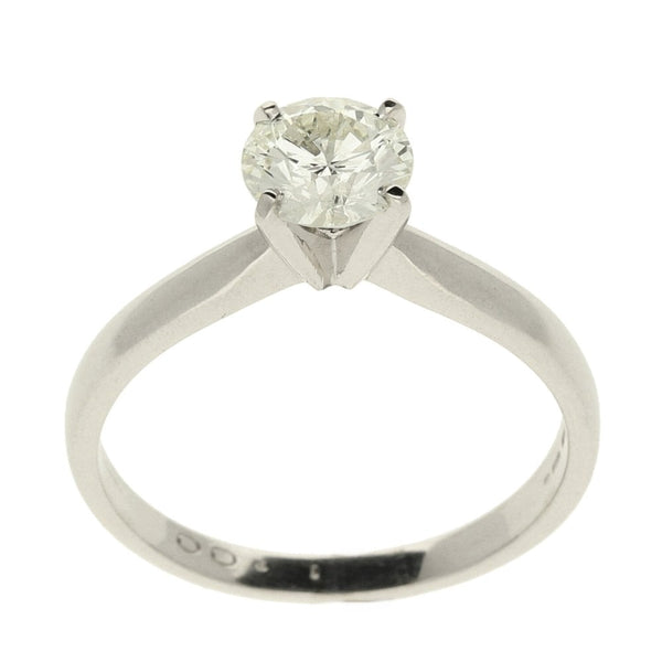 Ladies 18ct White Gold Diamond Engagement Ring - 1.00ct