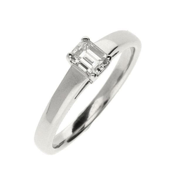 Ladies 18ct White Gold Diamond Engagement Ring - Size L - 0.40ct