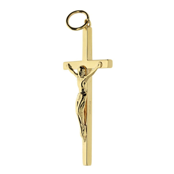 Ladies 9ct Yellow Gold Crucifix