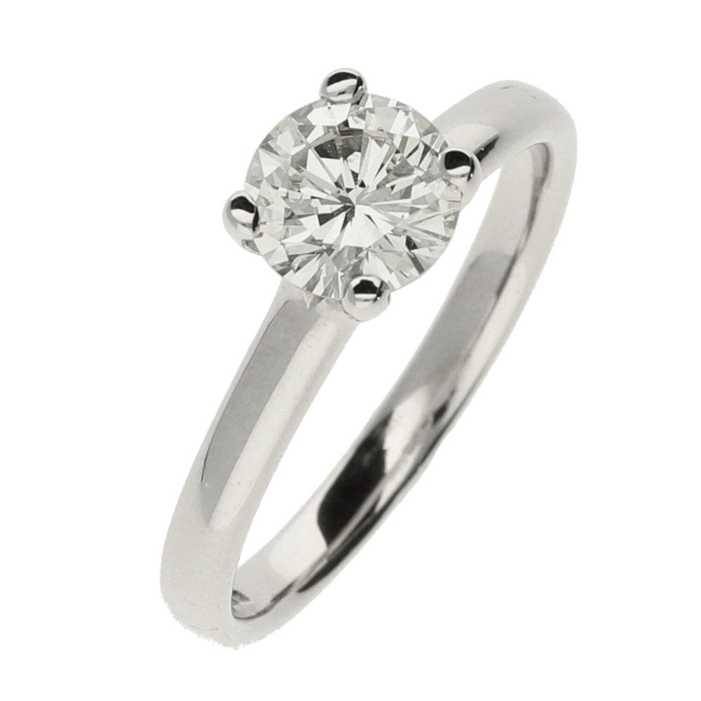 Ladies 18ct White Gold Diamond Engagement Ring - 0.80ct
