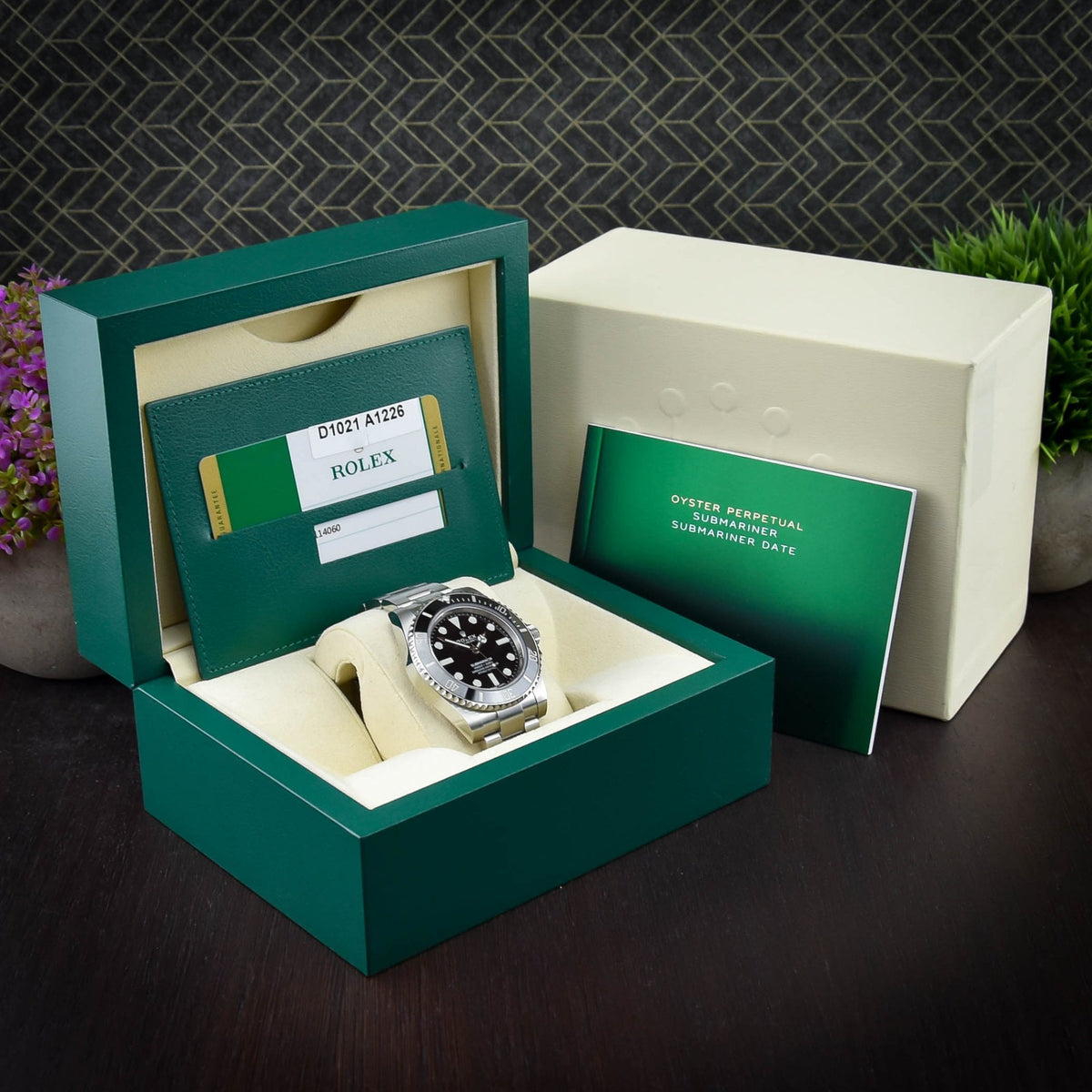 Submariner 114060 - Men's Watch - Black Dial - 2018