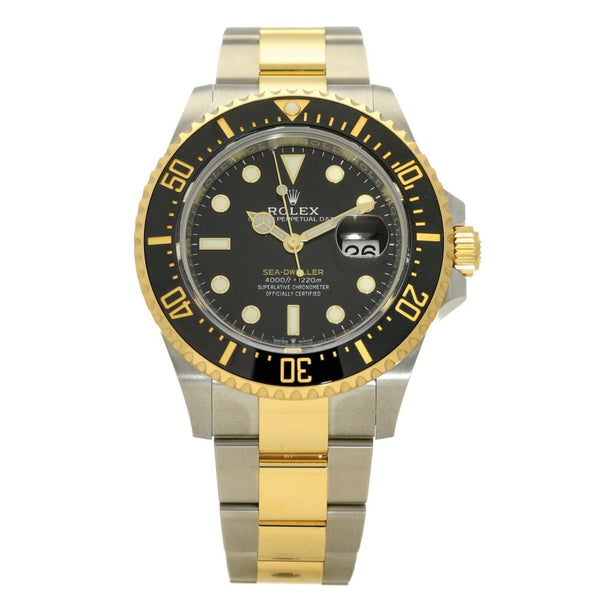 Sea-Dweller 126603 - Steel & Gold Watch - Black Dial - 2022