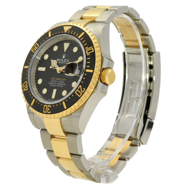 Sea-Dweller 126603 - Steel & Gold Watch - Black Dial - 2022