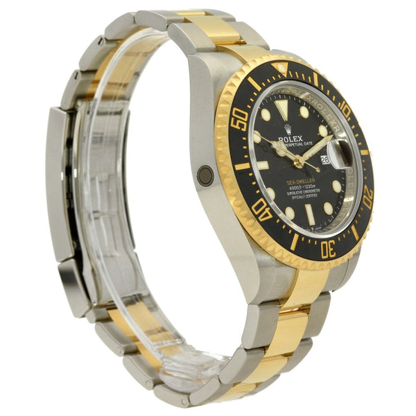 Sea-Dweller 126603 - Steel & Gold Watch - Black Dial - 2022