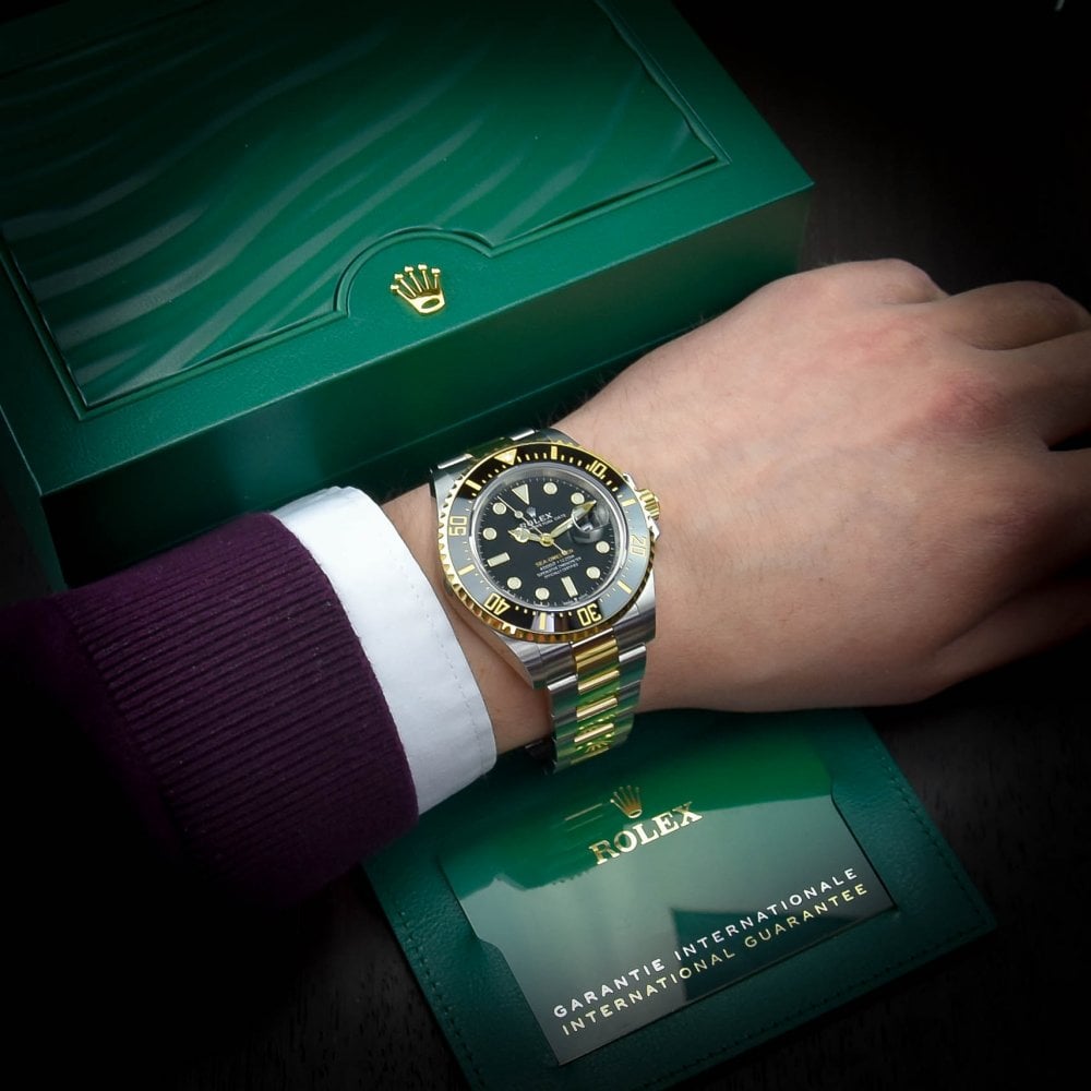Sea-Dweller 126603 - Steel & Gold Watch - Black Dial - 2022