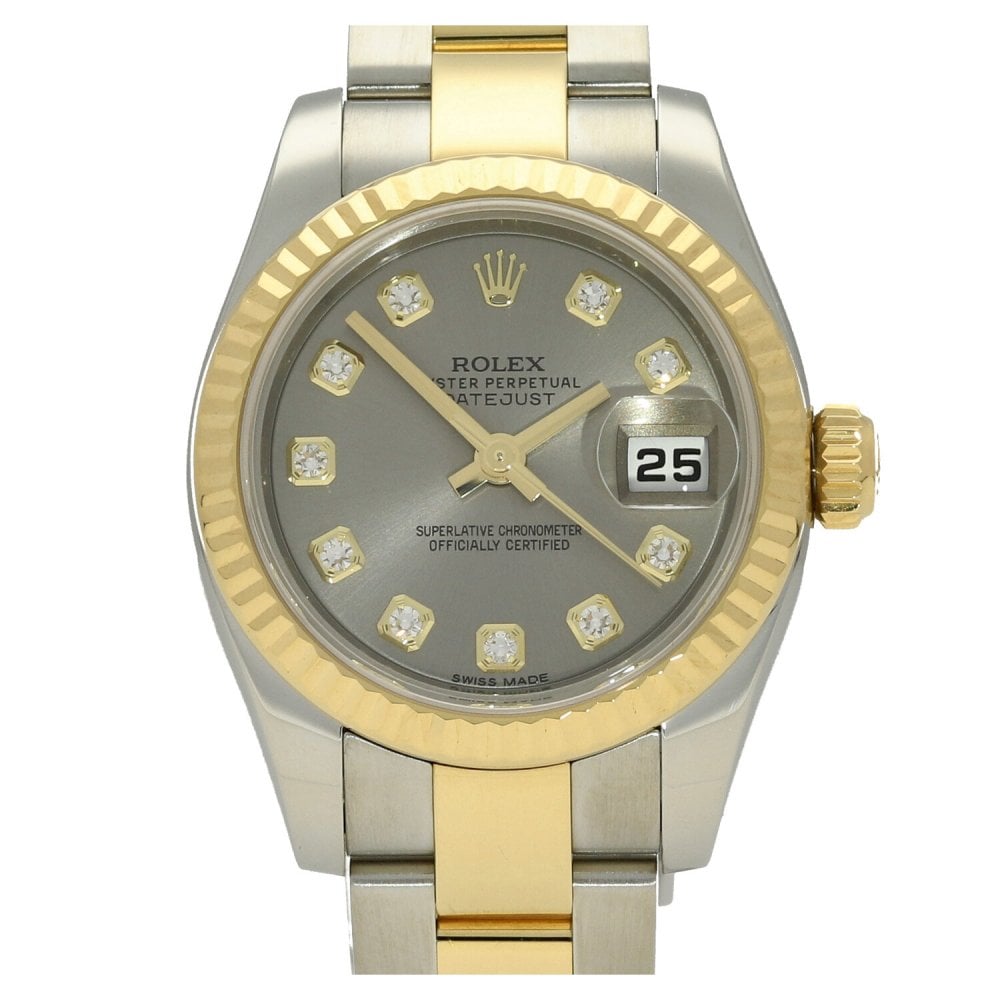 Datejust 179173 - Silver Diamond Dial - 26mm - 2020