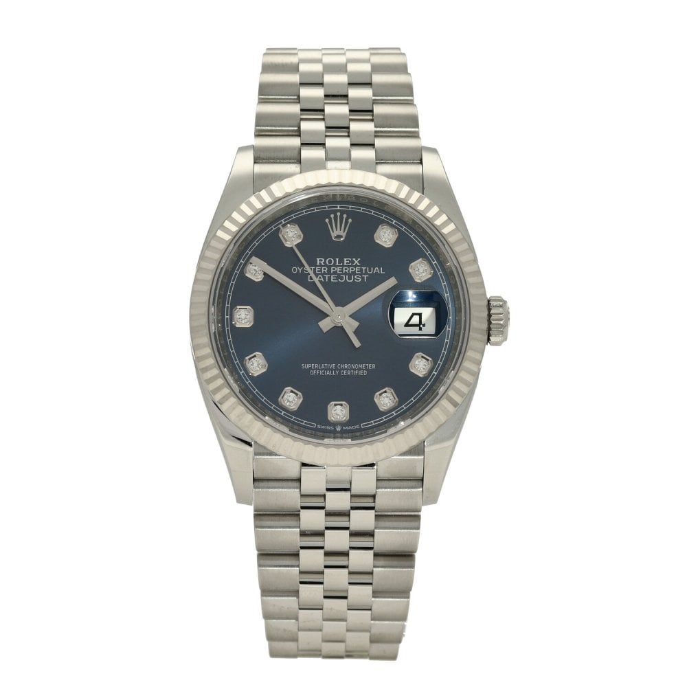 Datejust 126234 - Blue Diamond Dial - 2021