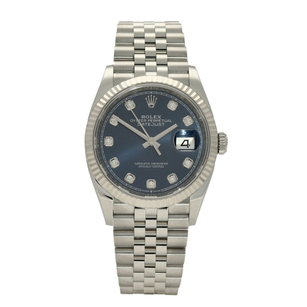 Datejust 126234 - Blue Diamond Dial - 2021