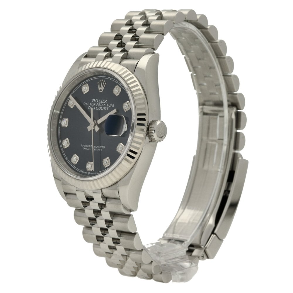 Datejust 126234 - Blue Diamond Dial - 2021