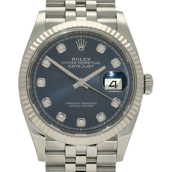 Datejust 126234 - Blue Diamond Dial - 2021