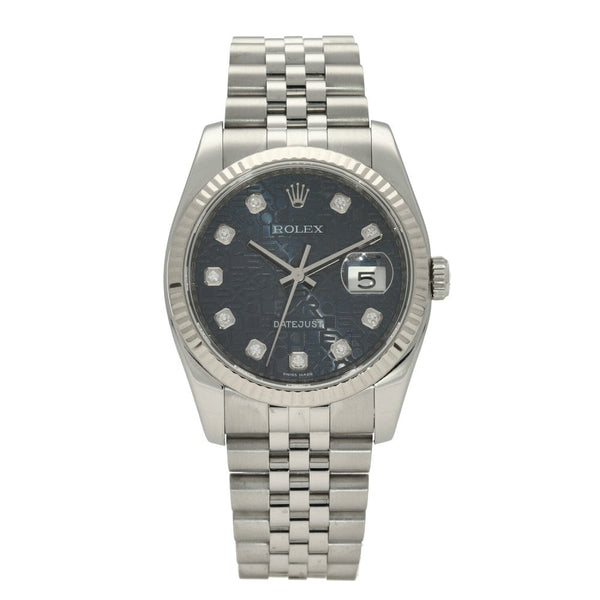 Datejust 116234 - Blue Diamond Dial - 2012