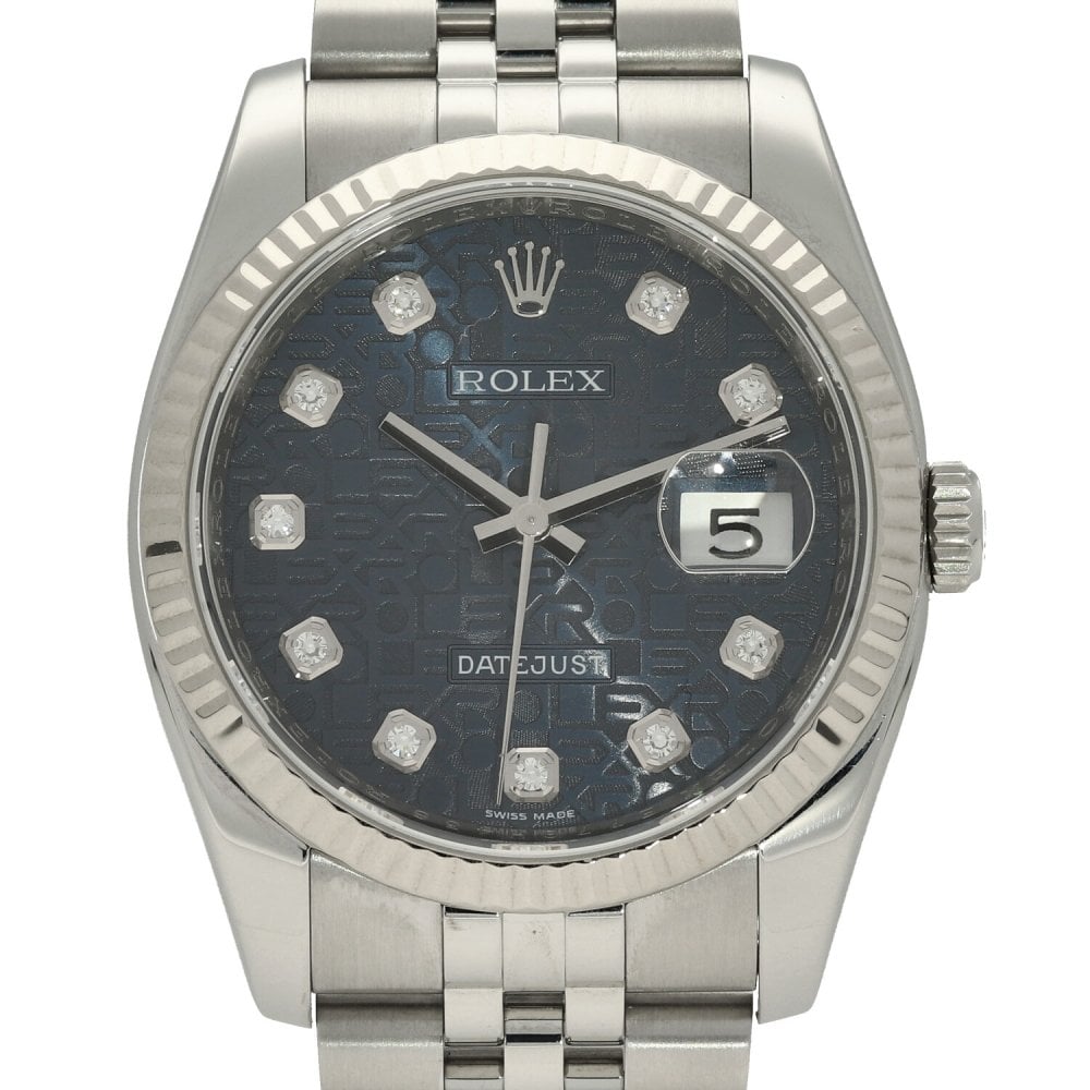 Datejust 116234 - Blue Diamond Dial - 2012