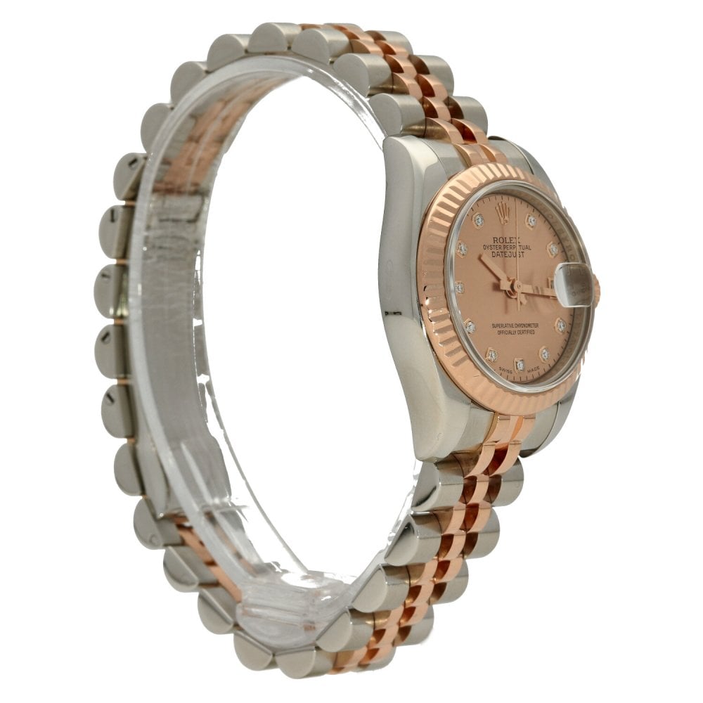 Datejust 179171 - Rose Gold & Steel - Diamond Dial - 2006