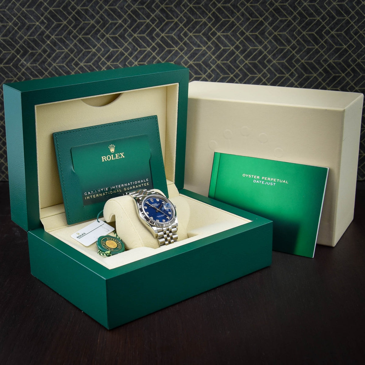 Datejust 126234 - Blue Diamond Dial - 2021