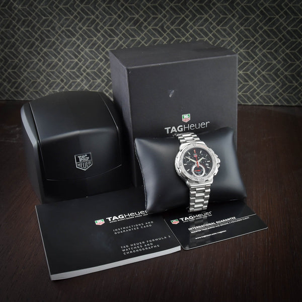 Formula 1 CAH111A - Black Chronograph Dial - 2011