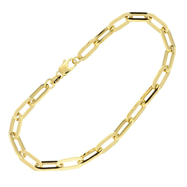 9ct Yellow Gold Hollow Bracelet