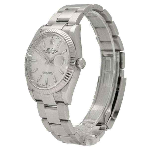 Datejust 36 126234 - Gents Watch - Silver Dial - 2021