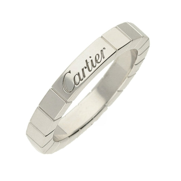 18ct White Gold Cartier Lanières Ring - Size K - 6.2g