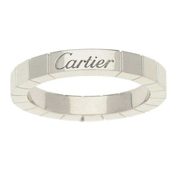 18ct White Gold Cartier Lanières Ring - Size K - 6.2g