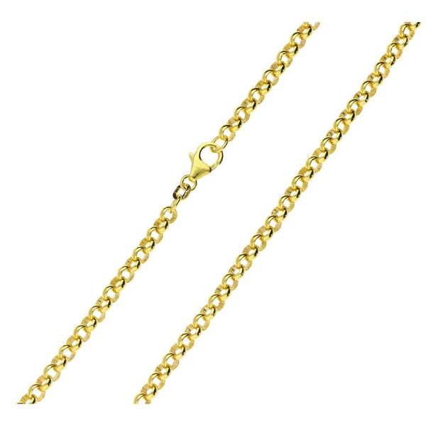 9ct Yellow Gold 20" Belcher Chain - 19.5g