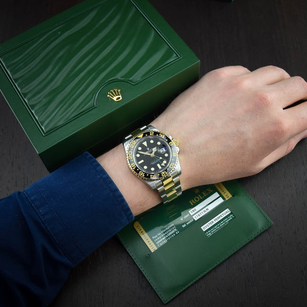 GMT-Master II 116713LN - Mens Watch - Black Dial - 2012
