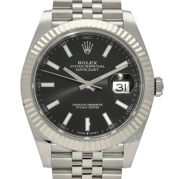 Datejust 41 126334 - Mens Watch - Black Dial - 2022