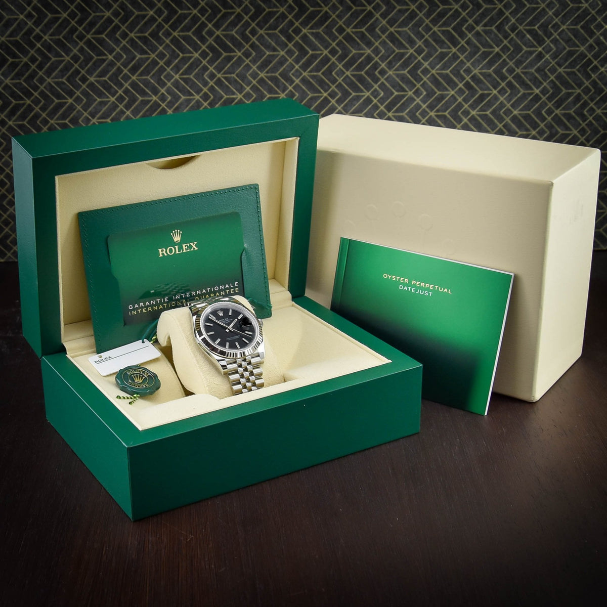 Datejust 41 126334 - Mens Watch - Black Dial - 2022