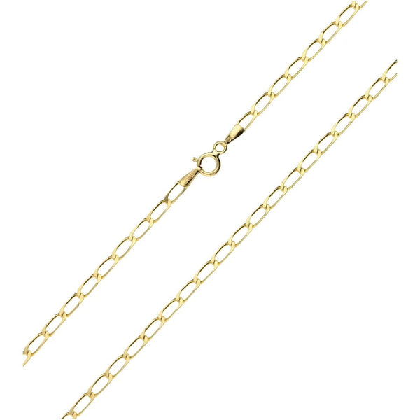 Ladies 9ct Yellow Gold Curb Chain - 20"