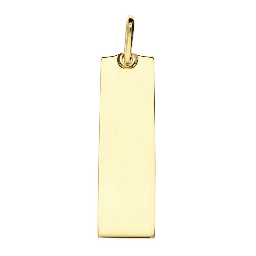 9ct Yellow Gold Ingot Pendant - 14.6g