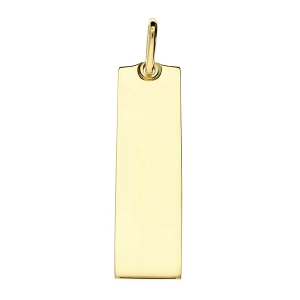 9ct Yellow Gold Ingot Pendant - 14.6g