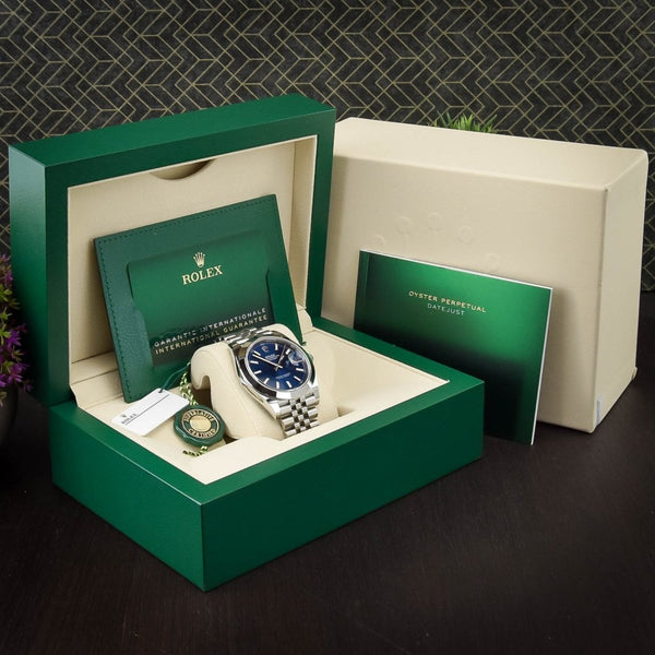 Datejust 126300 - Mens Watch - Blue Dial - 2022