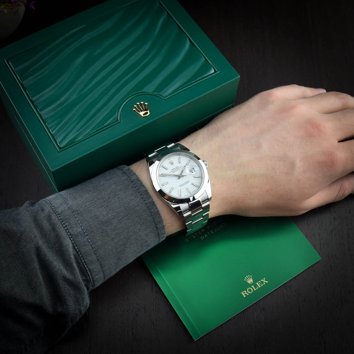 Datejust 41 126300 - Mens Watch - White Dial - 2018