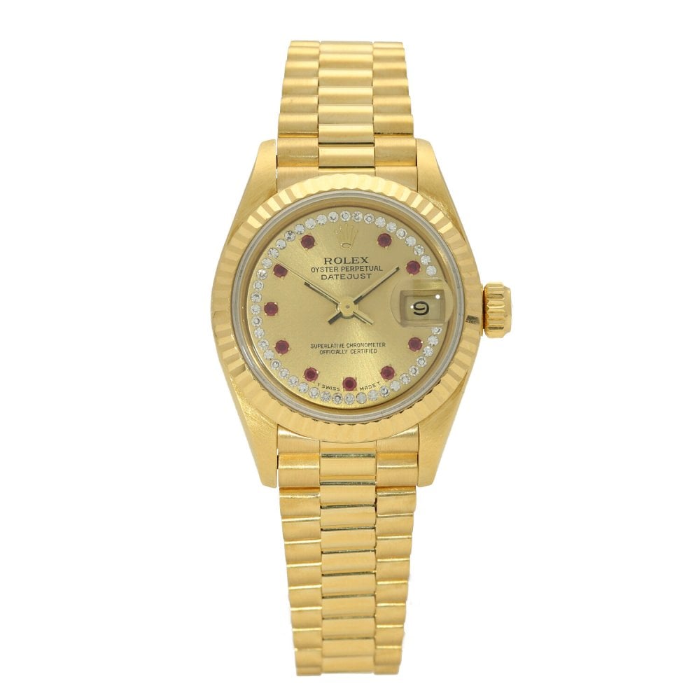 Datejust 69178 - Ruby and Diamond Dial - 1993