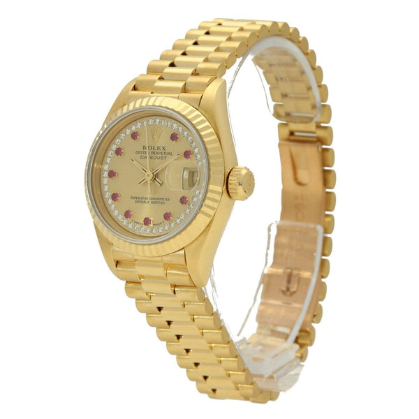 Datejust 69178 - Ruby and Diamond Dial - 1993