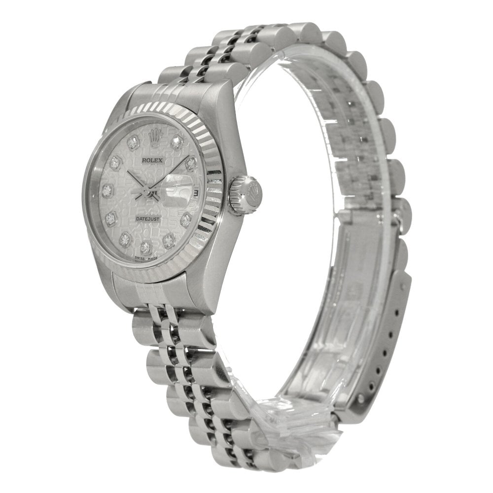 Datejust 79174 - Ladies Watch - Silver Diamond Dot Dial - 2001