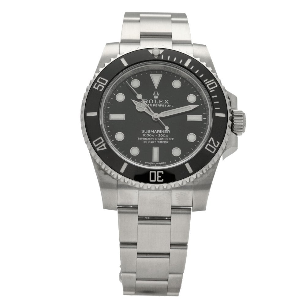 Submariner 114060 - Gents Watch - Black Dial - 2018