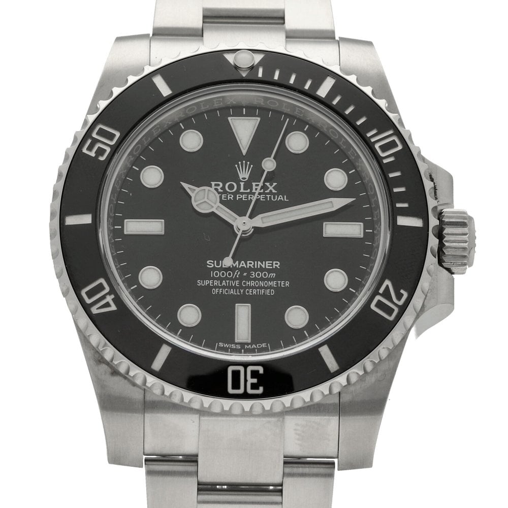 Submariner 114060 - Gents Watch - Black Dial - 2018