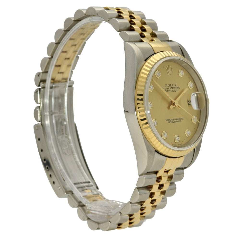 Datejust 16233 - Gents Watch - Diamond Dial - 1997