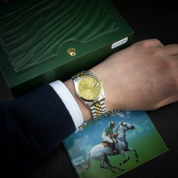 Datejust 16233 - Gents Watch - Diamond Dial - 1997