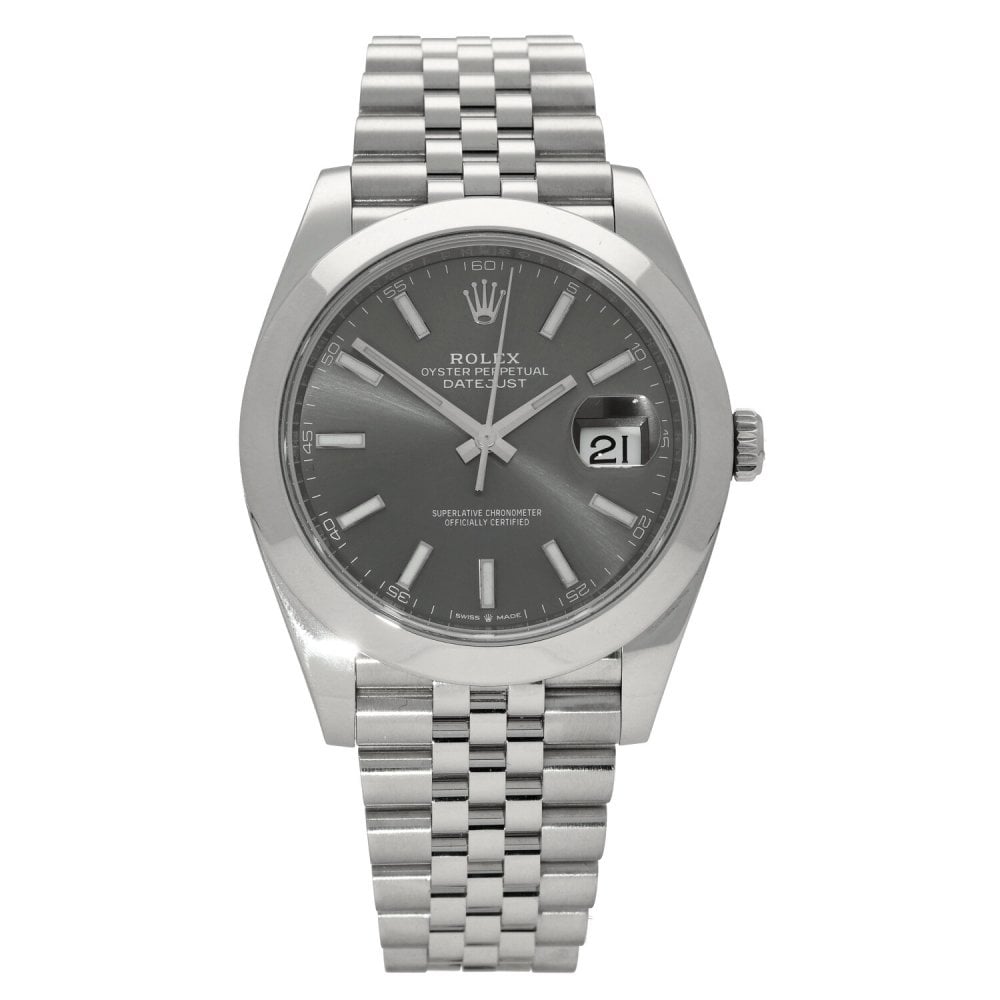 Datejust 126300 - 41mm - Rhodium Dial - 2021