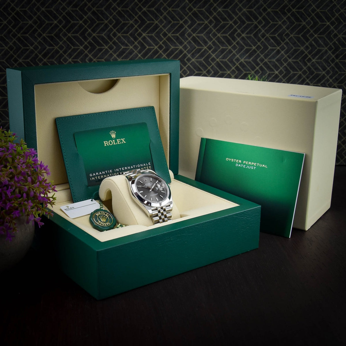 Datejust 126300 - 41mm - Rhodium Dial - 2021