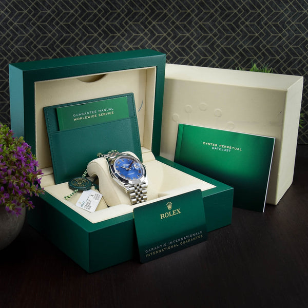 Datejust 126300 - 41mm - Blue Roman Dial - 2020